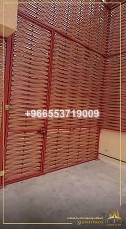 صورة 2 من مشروع افضل سواتر جدة - تركيب سواتر حديد، شينكو، قماش في جدة 