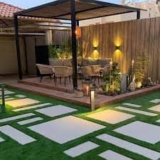 تصميم مسارات الحديقة